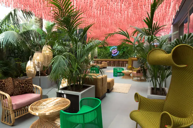La Jungle vista dall’ingresso